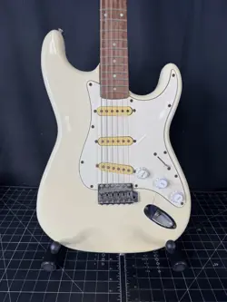 FENDER SQUIER STRATOCASTER ELECTRIC GUITAR - MADE IN KOREA