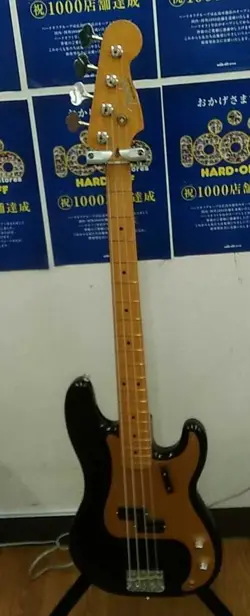 FENDER MEXICO / VINT II 50S P BASS MN BLK (NO241218)