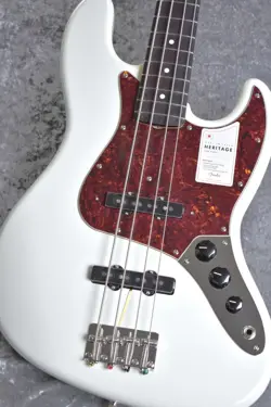 FENDER JAPAN HERITAGE 60S JAZZ BASS - OLYMPIC WHITE - 4.24KG