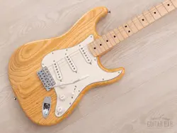 2020 FENDER TRADITIONAL II 70S STRATOCASTER NATURAL ASH, MINT W/ TAGS, JAPAN MIJ