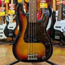 FENDER JAPAN PB62-US MOD 3TS USED 2006-2008 ALDER BODY MAPLE NECK W/SOFT CASE