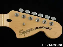 FENDER SQUIER AFFINITY SERIES STRAT NECK + TUNERS GUITAR STRATOCASTER, MN MAPLE