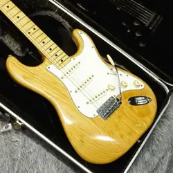 FENDER USA STRATOCASTER USED 1981 ASH BODY NATURAL W/HARD CASE