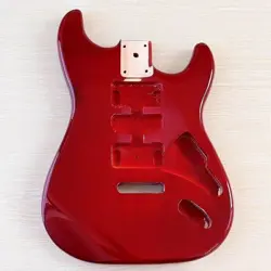 RED ELECTRIC GUITAR BODY FOR FENDER ST STRAT GUITAR ACCESSORY POPLAR RED HSH