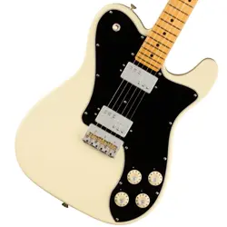 FENDER AMERICAN PROFESSIONAL II TELECASTER DELUXE MAPLE FINGERBOARD OLYMPIC WHIT