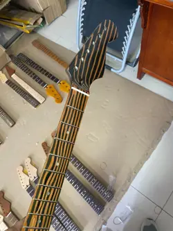 22 FRET  ELECTRIC GUITAR NECK FOR FENDER STRAT REPLACEMENT  PART