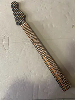 22 FRET  ELECTRIC GUITAR NECK FOR FENDER STRAT REPLACEMENT PART