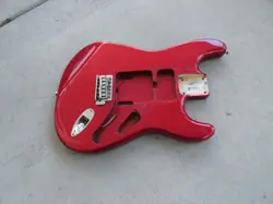 FENDER SQUIER STRATOCASTER ELECTRIC GUITAR UNLOADED BODY