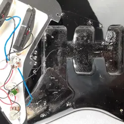 BLACK STARCASTER STRATOCASTER