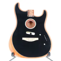 FENDER AMERICAN ACOUSTASONIC STRATOCASTER BODY BLACK FINISH