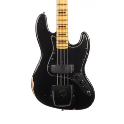 FENDER CUSTOM SHOP 1972 JAZZ BASS RELIC - BLACK