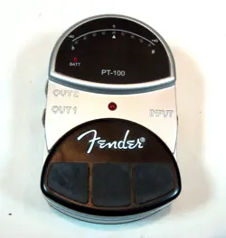 FENDER PT-100 TUNER TUNING GUITAR PEDAL
