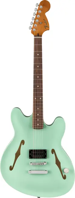FENDER TOM DELONGE STARCASTER SATIN SURF GREEN ROSEWOOD FINGERBOARD