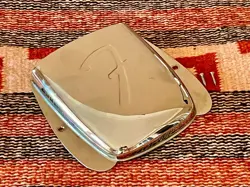 VINTAGE FENDER JAZZ BASS GUITAR F LOGO BRIDGE COVER ORIGINAL 1960'S 1970'S