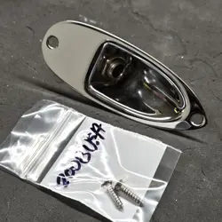 2008 FENDER AMERICAN STANDARD STRAT OUTPUT JACK ASSEMBLY + SCREWS - USA GUITAR