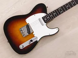 1983 FENDER TELECASTER CUSTOM ‘62 VINTAGE REISSUE TL62B-70 SUNBURST, JAPAN
