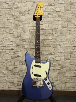 USED 2014 FENDER JAPAN MG69 OLB OLD LAKE PLACID BLUE MIJ MUSTANG 3.27KG W/GB