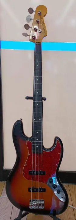 FENDER JAPAN JAZZ BASE ELECTRIC BASS GUITAR-01