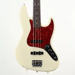 FENDER AMERICAN PROFESSIONAL JAZZ BASS OLYMPIC WHITE USED ELECTRIC BASS  2019