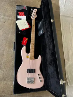 FENDER FLEA ACTIVE JAZZ BASS SHELL PINK