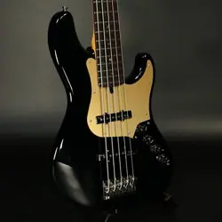 FENDER DELUXE JAZZ BASS V KAZUKI ARAI EDITION BLACK ROSEWOOD