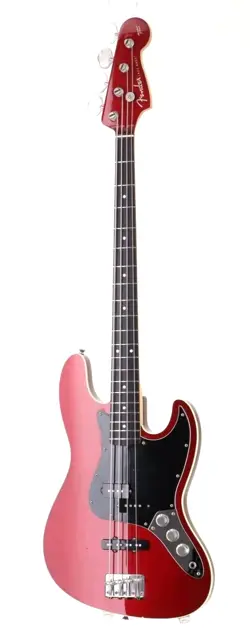 FENDER JAPAN AJB AERODYNE JAZZ BASS OLD CANDY APPLE RED ELECTRIC BASS GUITAR