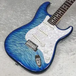 NEW FENDER / MADE IN JAPAN HYBRID II STRATOCASTER TRANSPARENT BLUE BURST 3.45KG