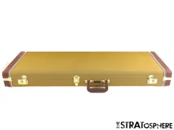 USA FENDER STRAT TWEED HARDSHELL CASE STRATOCASTER, GUITAR PARTS & ACCESSORIES