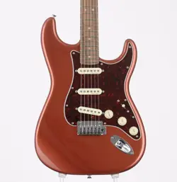 FENDER PLAYER PLUS STRATOCASTER AGED CANDY APPLE RED USED ALDER BODY W/SOFT CASE