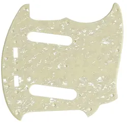 GUITAR PARTS FOR FENDER US MUSTANG CLASSIC SERIES GUITAR PICKGUARD CREAM PEARL