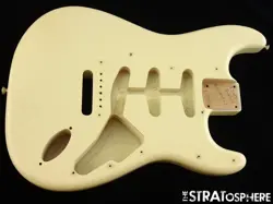 FENDER USA CUSTOM SHOP 1960 CLOSET CLASSIC STRATOCASTER BODY OLYMPIC WHITE