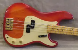 REFINISHED ELECTRIC BASS