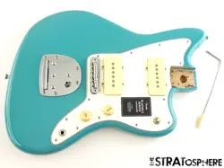 FENDER PLAYER II JAZZMASTER LOADED BODY GUITAR PARTS ALNICO AQUATONE BLUE