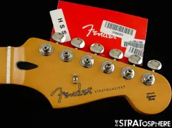 FENDER PLAYER II STRATOCASTER STRAT, NECK & TUNERS, MODERN C SHAPED MN, MAPLE.