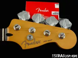 FENDER PLAYER II JAZZ BASS NECK +TUNERS GUITAR ROLLED EDGES 