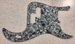 MIGHTY MITE BASS GUITAR BLACK PEARL PICKGUARD FITS A USA / MEX FENDER PRECISION