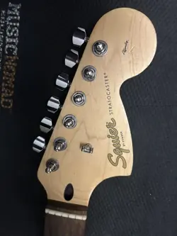 2020 FENDER SQUIER AFFINITY STRATOCASTER GUITAR NECK ROSEWOOD FRETBOARD W/TUNERS
