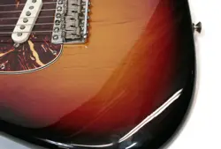 FENDER ARTIST SERIES JOHN MAYER STRATOCASTER 3 TONE SUNBURST ELECTRIC GUITAR