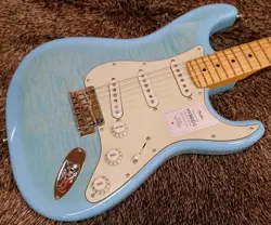 FENDER 2024 COLLECTION MADE IN JAPAN HYBRID II STRATOCASTER FLAME CELESTE #GG6LX