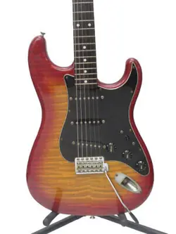 SQUIER BY FENDER SILVER SERIES SST-R P SERIAL FUJIGEN PERIOD ELECTRIC GUITAR