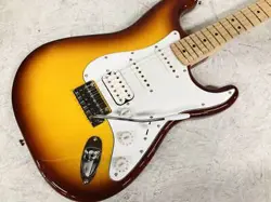 SQUIER BY FENDER AFFINTY STRATOCASTER FLAME MAPLE TOP HSS ELECTRIC GUITAR