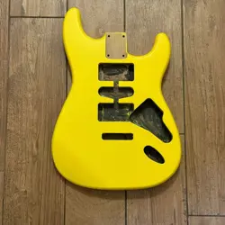 YELLOW MATTE GUITAR