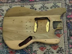1966 FENDER MUSTANG GUITAR BODY UNFINISHED