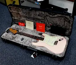 2024 FENDER  LIMITED EDITION AMERICAN PROFESSIONAL II STRATOCASTER! SHELL PINK!