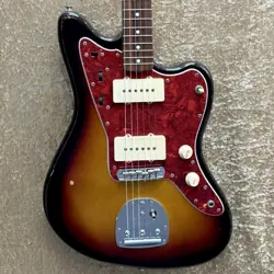 ELECTRIC GUITAR USED FENDER JAPAN JM66 JAZZMASTER TYPE BROWN SOLID ALDER