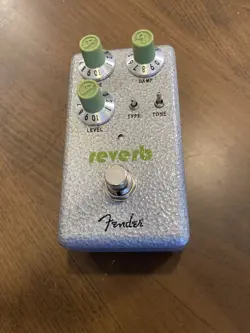 FENDER REVERB HAMMERTONE EXCELLENT USED ITEMS FROM JAPAN SILVER