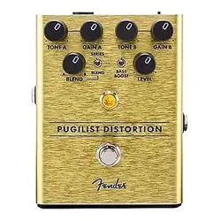 USED  FENDER EFFECTS PEDAL PUGILIST DISTORTION PEDAL WITHOUT BATTERIES