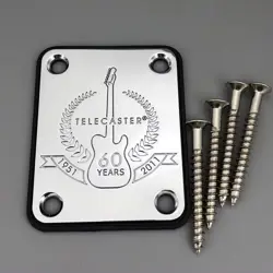 CUSTOM SHOP 60TH ANNIVERSARY NECK PLATE FITS FENDER TELECASTER MODEL GUITARS
