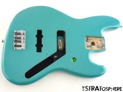 FENDER PLAYER II JAZZ J BASS BODY + HARDWARE, MODERN GUITAR PARTS AQUATONE BLUE