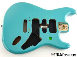 FENDER PLAYER II STRATOCASTER STRAT BODY, GUITAR PART ALDER AQUATONE BLUE